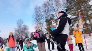 Видеорепортаж Лыжные соревнования 23.02.25 Вырица Хакимова Нонна