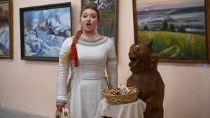 Русская народня песня «Я вечор в саду младешенька гуляла» — Ольга Антипова