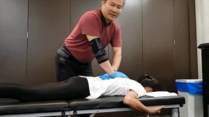 Master Chris Leong Tit Tar 跌打 Treatment for Scoliosis kid