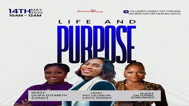 LIFE AND PURPOSE (Jasmine and Tiara) || 14th MAY 2022 смотреть онлайн