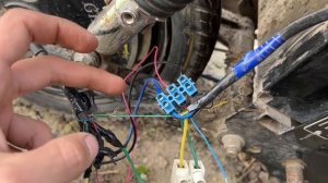 Rover электроскутер возврат не едет недосмотрели ремонт датчик хола клемник колодка питания