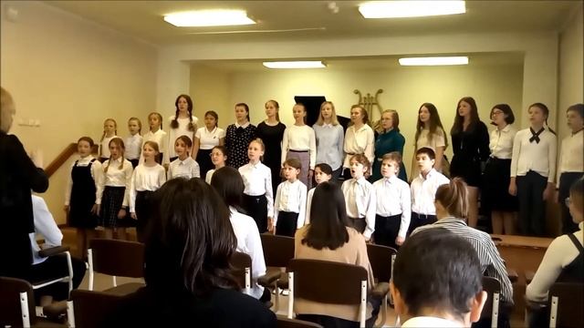 Весенний день, сирень, сирень (Счастье) Песня Д. Кабалевский, О. Высотская Детский хор ДМШ 15