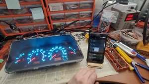 Щиток 2110-2115 RGB (управление с телефона)