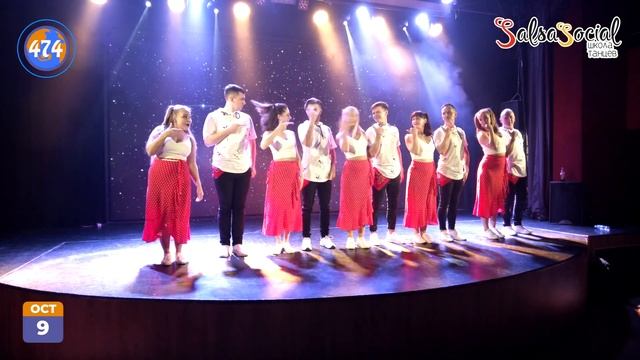 Salsa Social Birthday Party, 2021 Oct 09, SPb, dance performance 1 смотреть онлайн