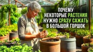 СЕКРЕТЫ ПРАВИЛЬНОЙ РАССАДЫ: Почему некоторые растения нужно сразу сажать в большой горшок