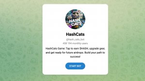 Игра-тапалка HashCats - что нужно делать в ней | честный отзыв и проверка