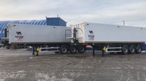 Самое интересное в самосвальном полуприцепе WIELTON с алюминиевым кузовом 48 м3