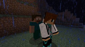 Херобрин вернулся и похитил всех жителей в Майнкрафт!