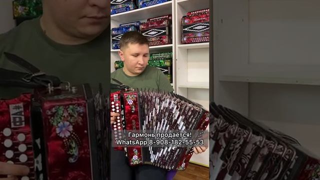 Парень задушевно сыграл красивую мелодию на гармошке! #гармонь #шуйскаягармонь #купитьгармонь