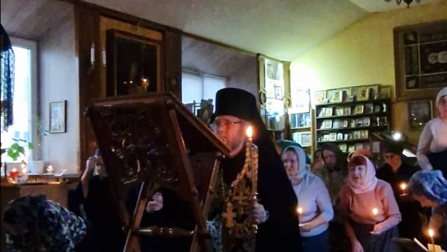Великий канон прп. Андрея Критского читает архимандрит Нектарий (Головкин)