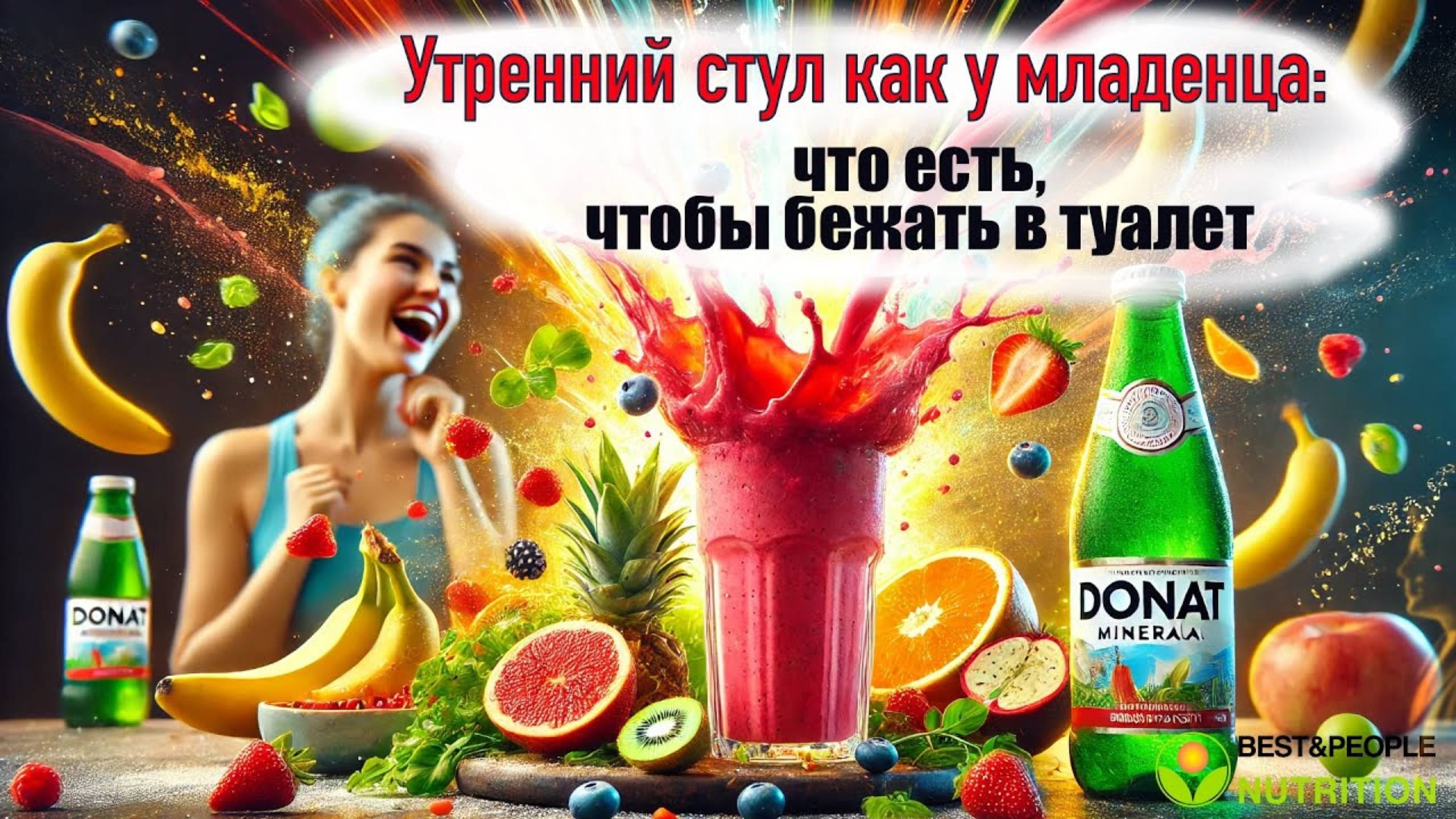 Утренний стул как у младенца: что есть, чтобы бежать в туалет!