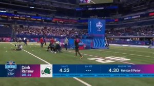 Top 10 Fastest & Slowest 40-Yard Dash Times from the 2025 NFL Combine