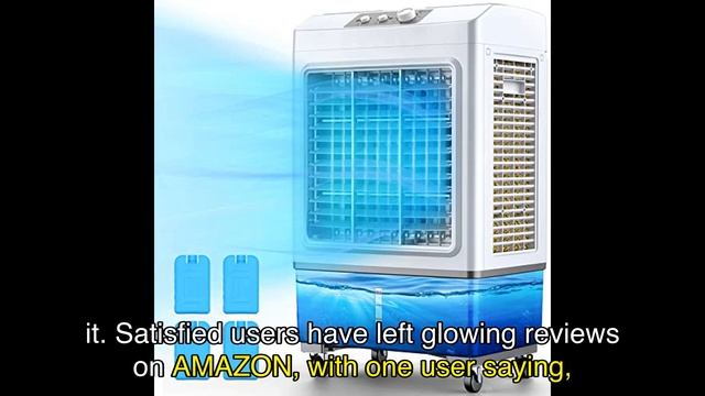 Breezewell 2100 CFM Evaporative Air Cooler Review: Perfect for Outdoor & Indoor Use смотреть онлайн
