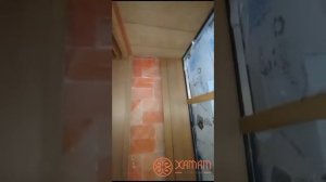 Видео от нашего плотника: финская сауна почти готова! #hamamnsk #хамамнск