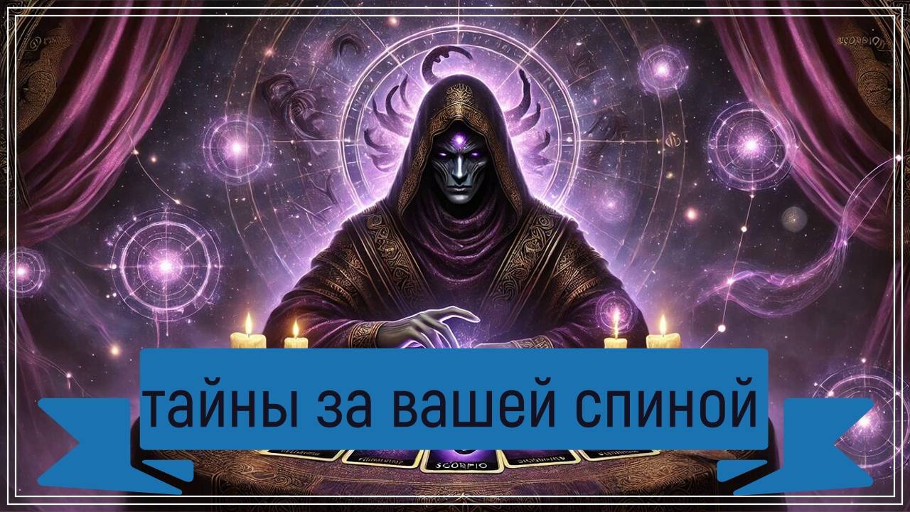 Новый расклад - тайны за вашей спиной.