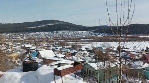 Город зимой