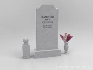 Памятники из белого мрамора Коелга  https://goodmonument.ru #памятникиизгранита #памятникинамогилу