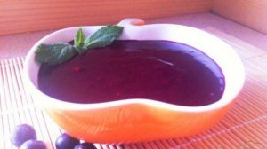Соус из черной смородины