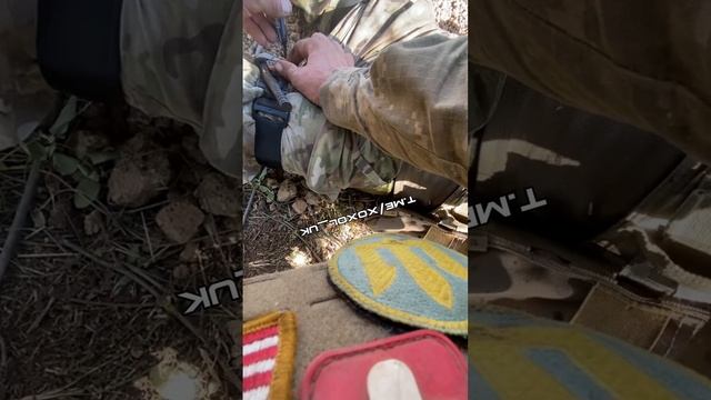 Эвакуация раненных ВСУшников