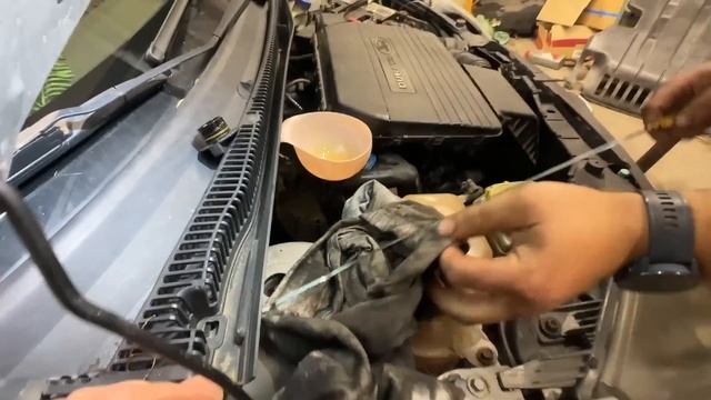 Промывка раскоксойл TEC 2000 на сильно грязном двигателе с разбором на польском смотреть онлайн