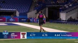 FULL Tight Ends 40-Yard Dash | 2025 NFL Combine