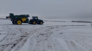 Первая обработка озимых КаСом