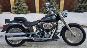 Видеообзор Harley Davidson Fat Boy 1580 2008