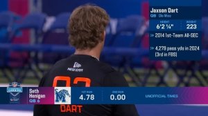 FULL Quarterbacks 40-Yard Dash | 2025 NFL Combine