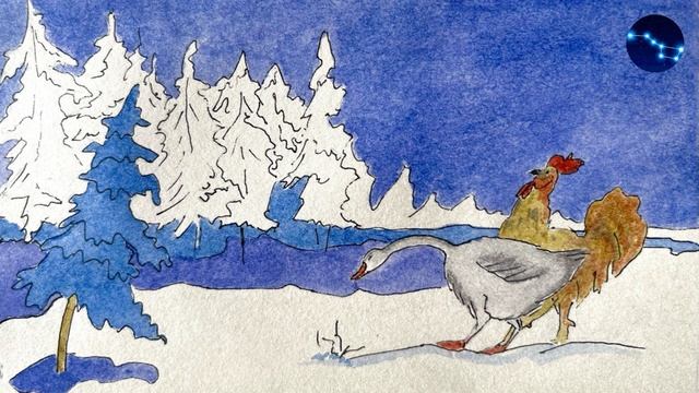 Зимовье зверей. / Русская сказка о том, что быть  вместе всегда лучше, чем одному