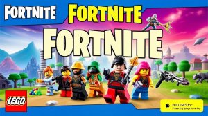 Играем в LEGO Fortnite | Строим поселения #10