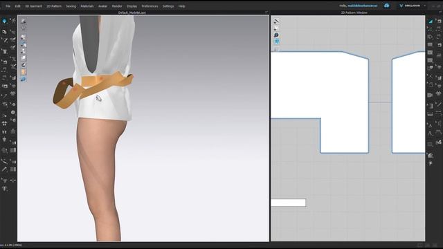 TOP KIMONO EN TIMELAPSE SUR CLO3D смотреть онлайн