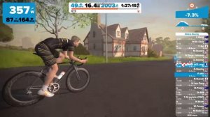 Zwift - Close camera view