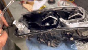 Ремонт ангельских глазок BMW 5 G30 Full Led | Ремонт ДХО