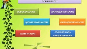 визитная карточка педагога психолога