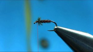 Fly Tying Simple Pheasant Tail River Spider by Mak
