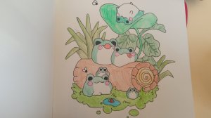 2.лягушки рисунок