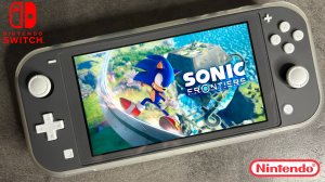 Sonic Frontiers Nintendo Switch Lite Gameplay