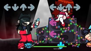 Музыкальная ритм-аркада Friday Night Funkin'  - В пятницу вечером весело,  Энни поет Фу.