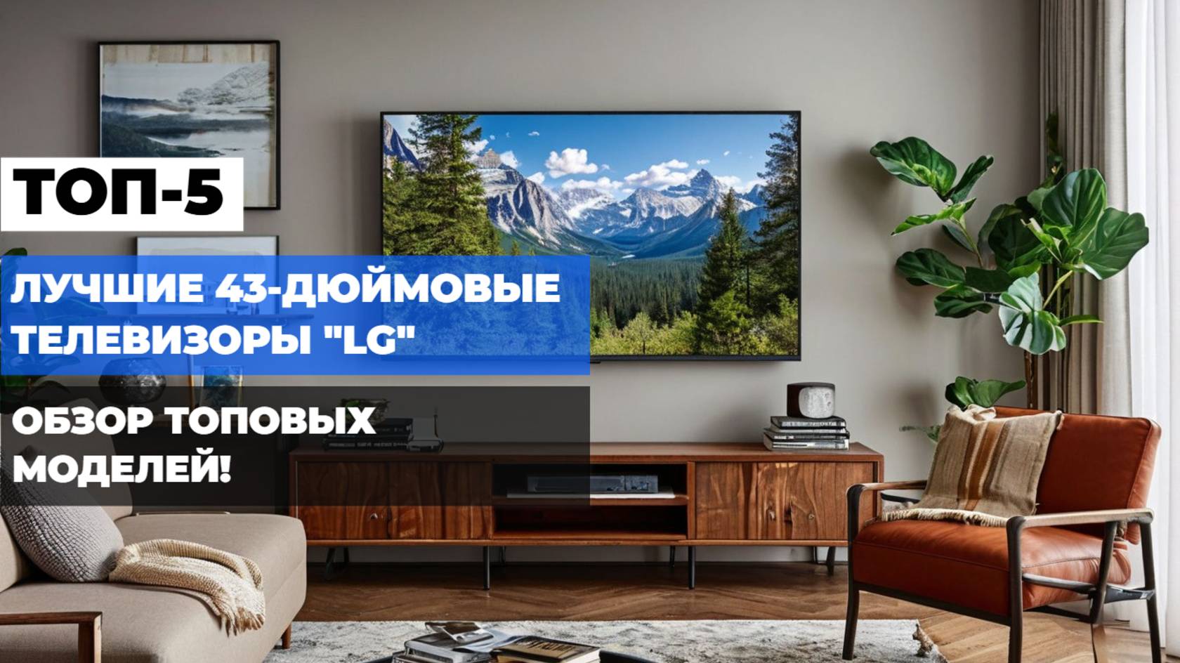 Лучшие 43-дюймовые телевизоры LG: ТОП-5 моделей для фильмов и сериалов 🏠🎥