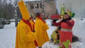 Сандогора справляет Масленницу