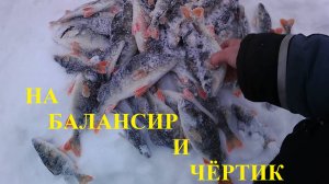 Ловля окуня на балансир и чёртик