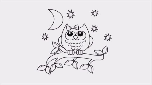 Совушки Раскраска Совушка Как Рисовать Совушек Раскраски Совы Рисуем Раскраски смотреть онлайн