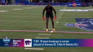 Malaki Starks' 2025 NFL Scouting Combine workout