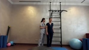 Сеанс телемедицинской реабилитации онкопациента с РМЖ, перенесших мастэктомию.