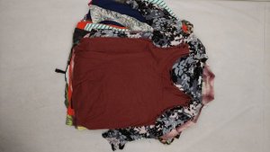 35695 Футболки женские (дл/кор-рукав), 2пак, T/SH-W, секонд (extra) оптом