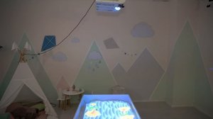 Интерактивная песочница, интерактивный пол (2), интерактивная стена, домашний кинотеатр 5в1