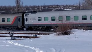 ТЭП70БС - 156 с поездом 185Е Тюмень - Симферополь.