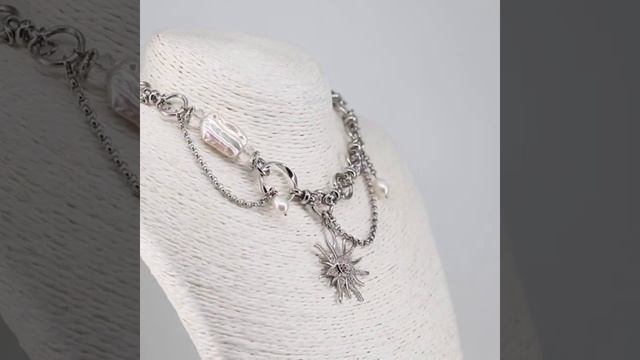 колье в жемчугом украшения jewelry jewellery кольеручнойработы чокер