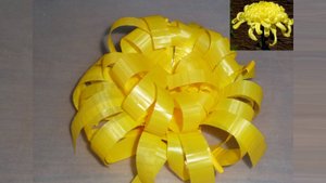 Хризантемы из пластиковых стаканчиков