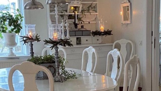 How to decorate in vintage shabby chic style💝Home Tour смотреть онлайн